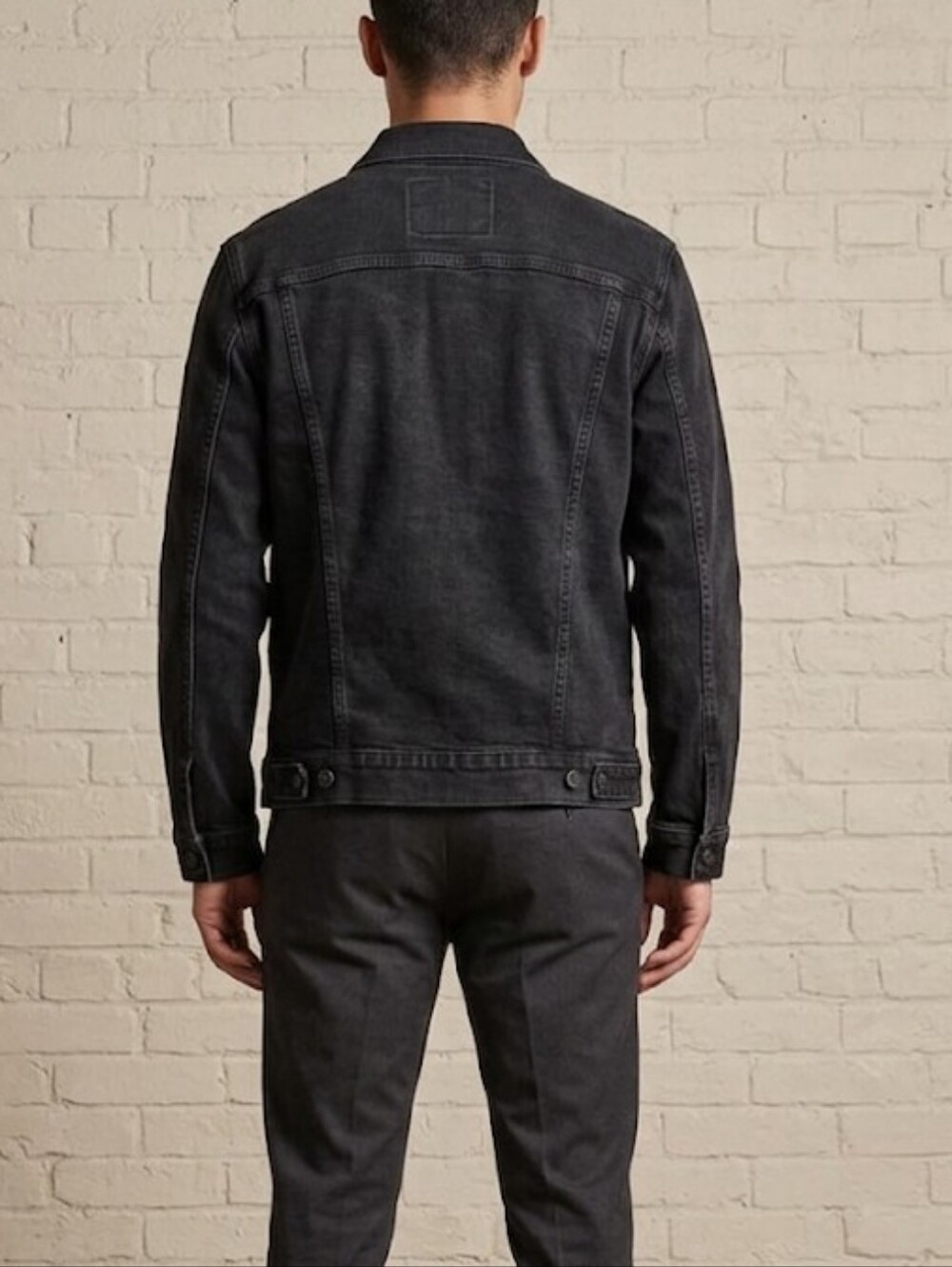 Levi's Black Denim Jacket - Picture 4 of 16